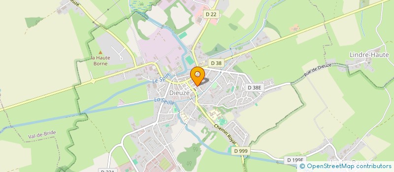 localisation de l'entreprise COPROPRIETE 12 RUE DU PREL  DIEUZE