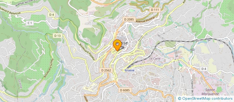 localisation de l'entreprise COPROPRIETE 13 BD FRAGONARD  GRASSE