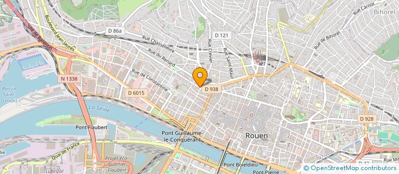 localisation de l'entreprise COPROPRIETE 14 RUE STANISLAS GIRARDIN à ROUEN