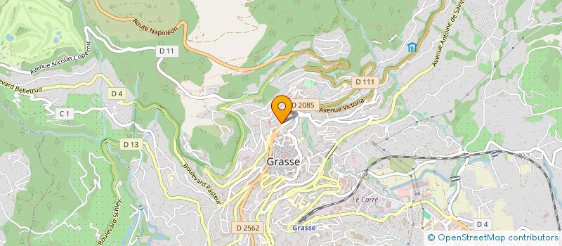 localisation de l'entreprise COPROPRIETE 15 AVENUE THIERS  GRASSE