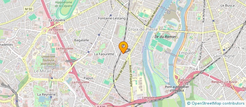 localisation de l'entreprise COPROPRIETE 15 IMP BERLIOZ à TOULOUSE