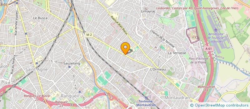 localisation de l'entreprise COPROPRIETE 151 AVE SAINT EXUPERY à TOULOUSE