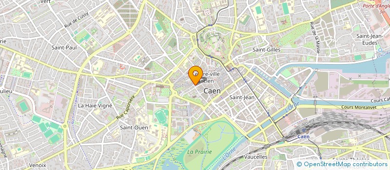 localisation de l'entreprise COPROPRIETE 151 RUE ST PIERRE à CAEN