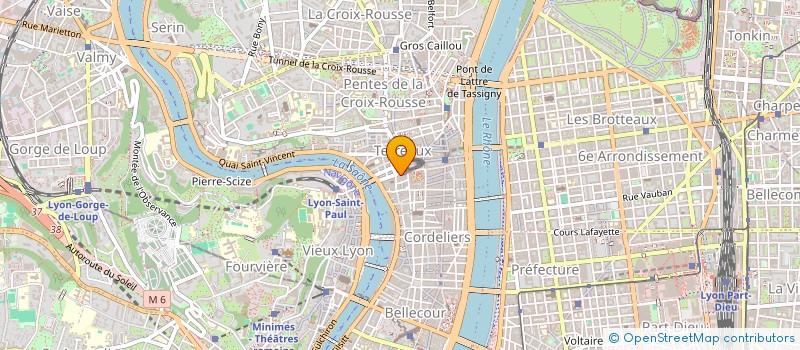 localisation de l'entreprise COPROPRIETE 16 R CONSTANTINE à LYON