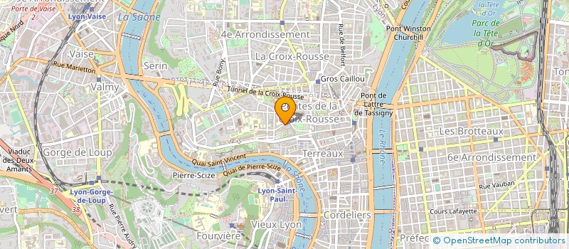 localisation de l'entreprise COPROPRIETE 16 RUE PIERRE BLANC à LYON