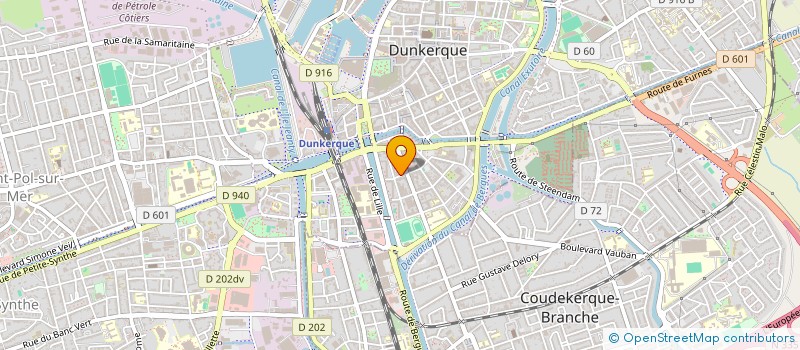 localisation de l'entreprise COPROPRIETE 16 RUE VAUBAN à DUNKERQUE
