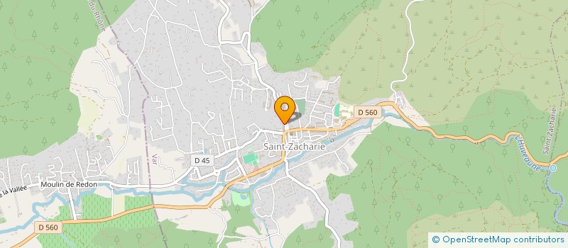 localisation de l'entreprise COPROPRIETE 17 COURS LOUIS BLANC  SAINT-ZACHARIE