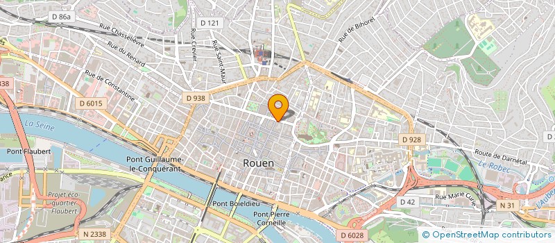 localisation de l'entreprise COPROPRIETE 17 RUE LECANUET à ROUEN