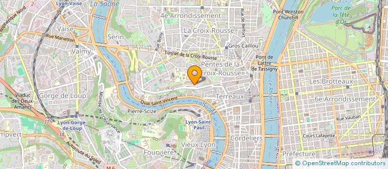 localisation de l'entreprise COPROPRIETE 17 RUE RIVET à LYON