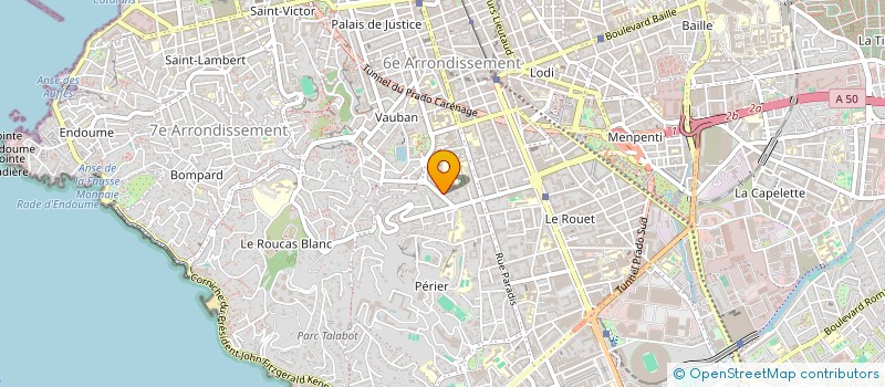 localisation de l'entreprise COPROPRIETE 18 BD G CREMIEUX 13008 MARSE à MARSEILLE