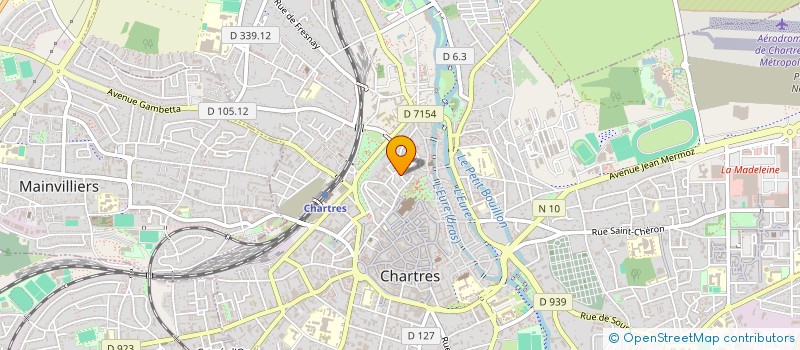 localisation de l'entreprise COPROPRIETE 18 RUE MURET à CHARTRES