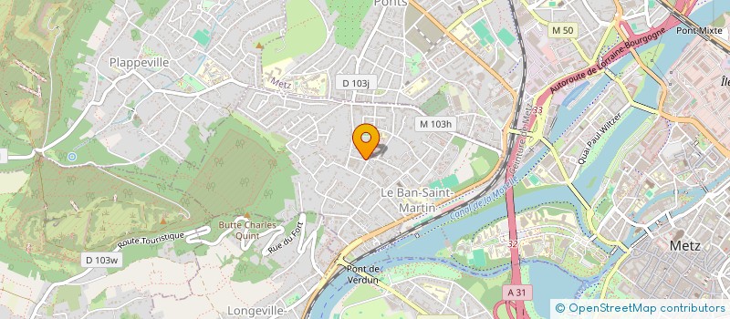 localisation de l'entreprise COPROPRIETE 19 ABC RUE DE LARDEMELLE  LE BAN-SAINT-MARTIN