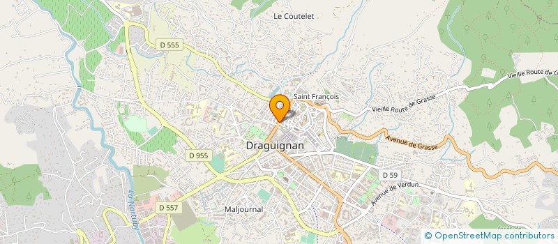 localisation de l'entreprise COPROPRIETE 19 BD DE LA LIBERTE  DRAGUIGNAN