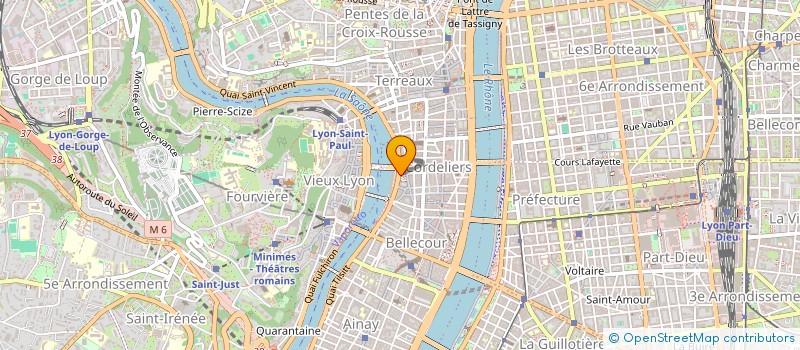 localisation de l'entreprise COPROPRIETE 19 ST ANTOINE  LYON