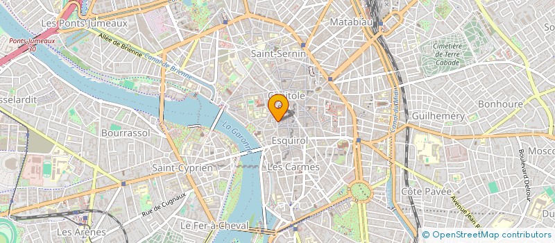 localisation de l'entreprise COPROPRIETE 2 BIS RUE DU MAY à TOULOUSE
