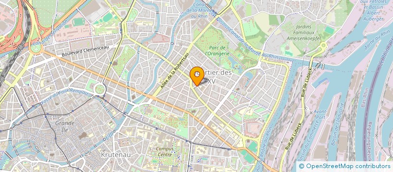 localisation de l'entreprise COPROPRIETE 2 RUE CHOPIN  STRASBOURG