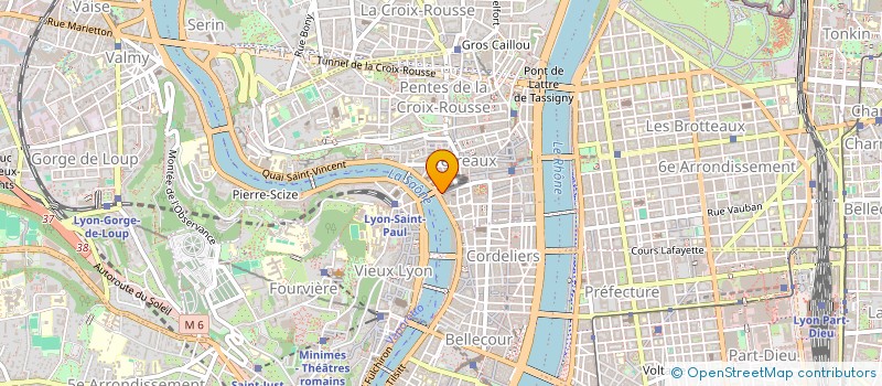 localisation de l'entreprise COPROPRIETE  2 RUE CONSTANTINE à LYON