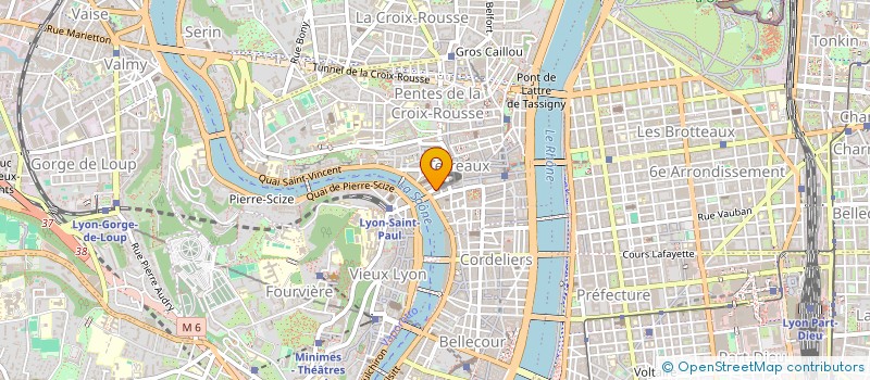 localisation de l'entreprise COPROPRIETE 2 RUE D'ALGERIE à LYON