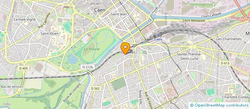 localisation de l'entreprise COPROPRIETE 2 RUE DE LA MOTTE à CAEN