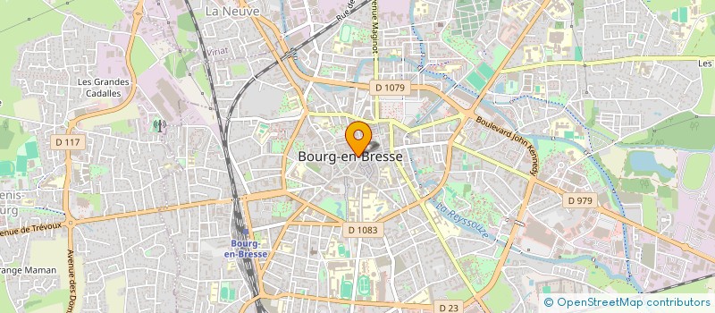 localisation de l'entreprise COPROPRIETE 2 RUE NOTRE DAME à BOURG-EN-BRESSE