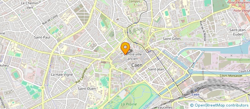 localisation de l'entreprise COPROPRIETE 21 RUE DEMOLOMBE à CAEN
