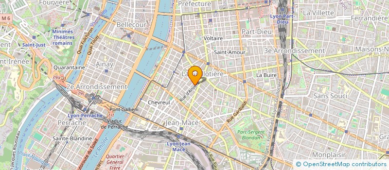 localisation de l'entreprise COPROPRIETE 22 RUE D ANVERS  LYON