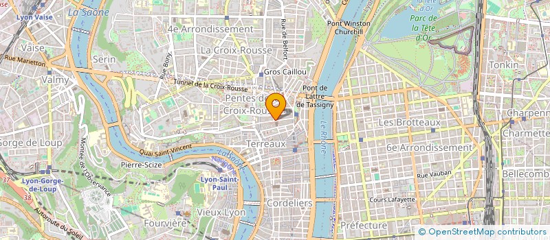 localisation de l'entreprise COPROPRIETE 23 RUE BURDEAU à LYON