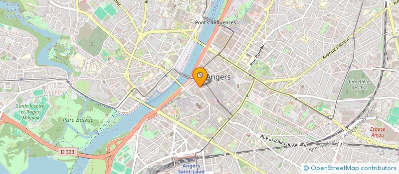 localisation de l'entreprise COPROPRIETE 23 RUE PLANTAGENET à ANGERS