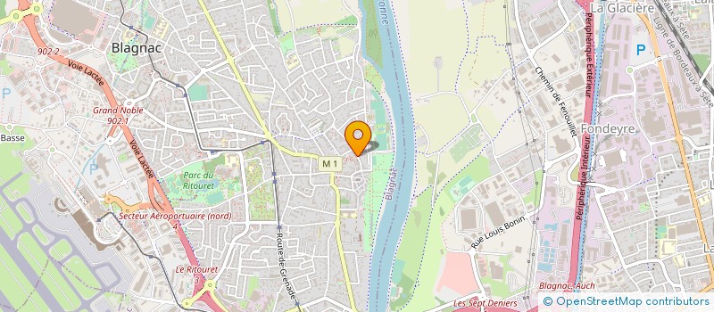 localisation de l'entreprise COPROPRIETE 24 R BACQUIE FONADE à BLAGNAC