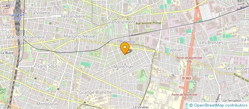 localisation de l'entreprise COPROPRIETE 24 R CAMILLE  LYON