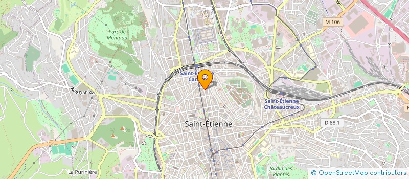 localisation de l'entreprise COPROPRIETE 24 RUE BALAY  SAINT-ETIENNE