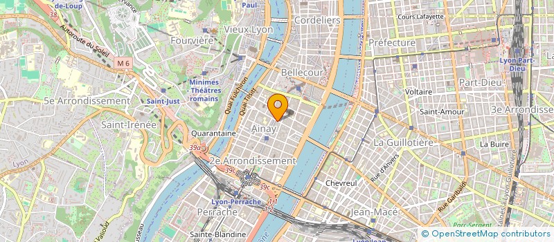 localisation de l'entreprise COPROPRIETE 24 RUE STE HELENE  LYON