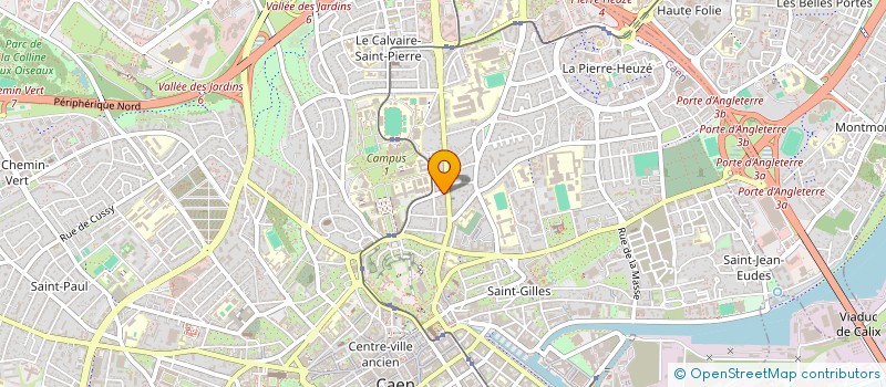 localisation de l'entreprise COPROPRIETE 26 RUE D'EDIMBOURG à CAEN