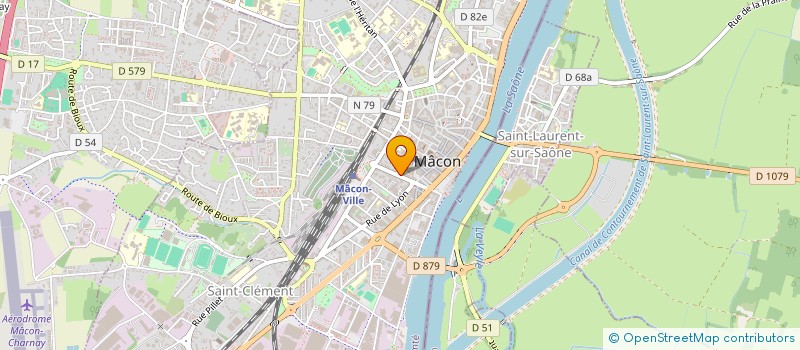 localisation de l'entreprise COPROPRIETE 26 RUE GAMBETTA  MACON