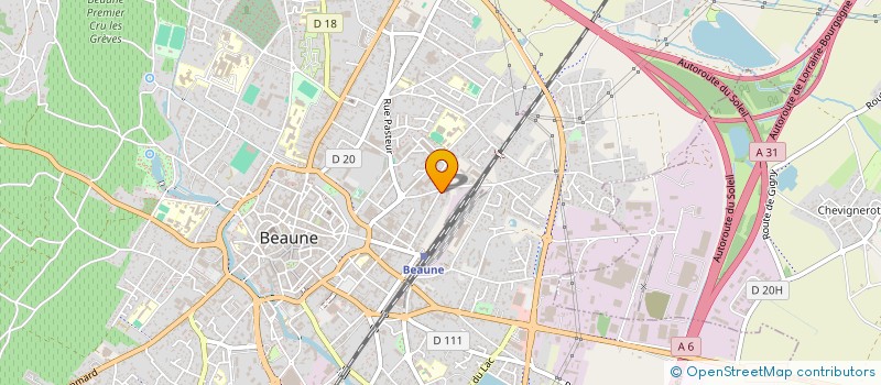 localisation de l'entreprise COPROPRIETE 28 RUE RICHARD à BEAUNE