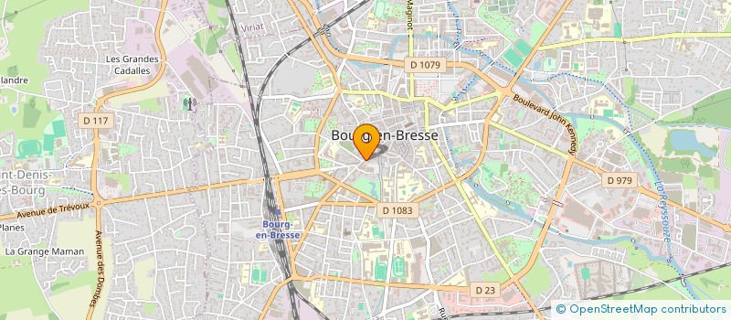 localisation de l'entreprise COPROPRIETE 29 AV ALSACE LORRAINE à BOURG-EN-BRESSE