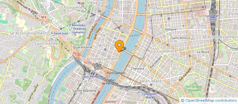 localisation de l'entreprise COPROPRIETE 29 QU GAILLETON  LYON