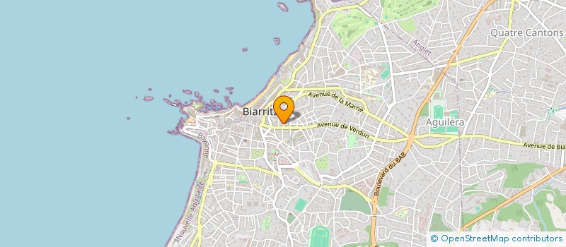 localisation de l'entreprise COPROPRIETE 3 R MARIE HOPE VERE  BIARRITZ