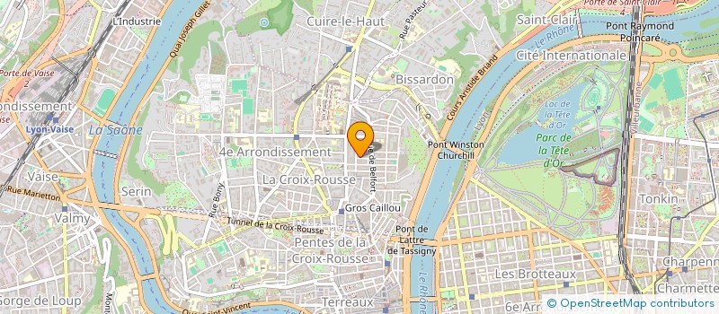 localisation de l'entreprise COPROPRIETE 3 RUE DE NUITS  LYON