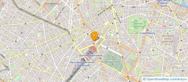 localisation de l'entreprise COPROPRIETE 30 MAINE  PARIS