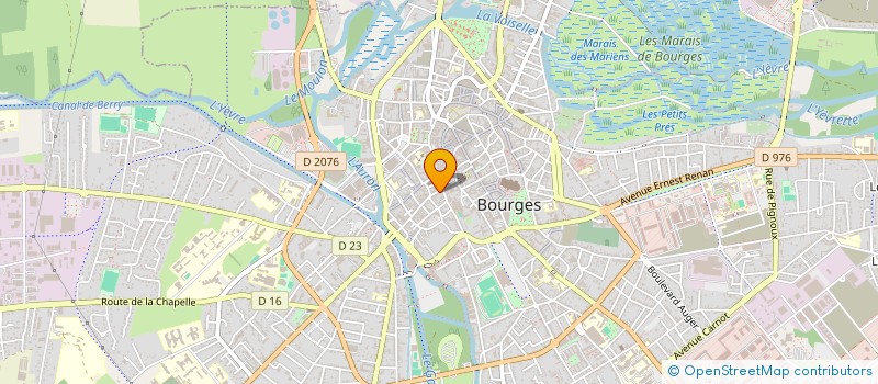 localisation de l'entreprise COPROPRIETE 31  BOURGES