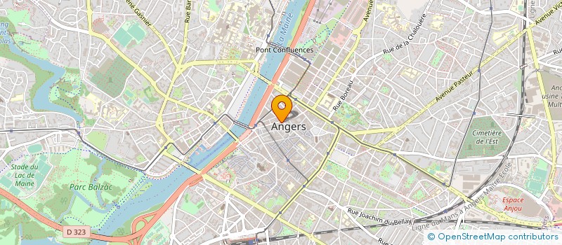 localisation de l'entreprise COPROPRIETE 31 ET 31B RUE BOISNET à ANGERS