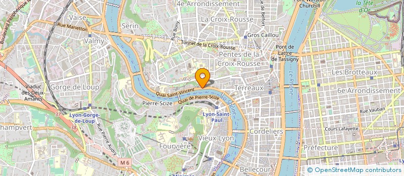 localisation de l'entreprise COPROPRIETE 31 QU SAINT ANTOINE à LYON