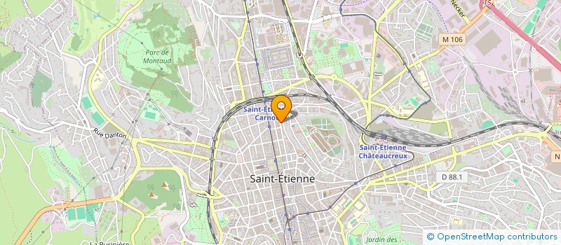 localisation de l'entreprise COPROPRIETE  SAINT-ETIENNE