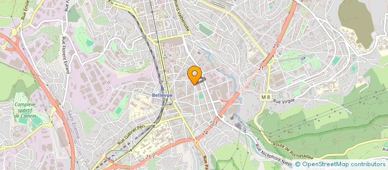 localisation de l'entreprise COPROPRIETE  SAINT-ETIENNE