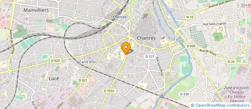 localisation de l'entreprise COPROPRIETE 37 R NICOLE à CHARTRES