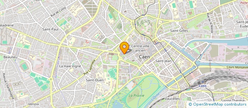 localisation de l'entreprise COPROPRIETE 37 RUE ECUYERE à CAEN