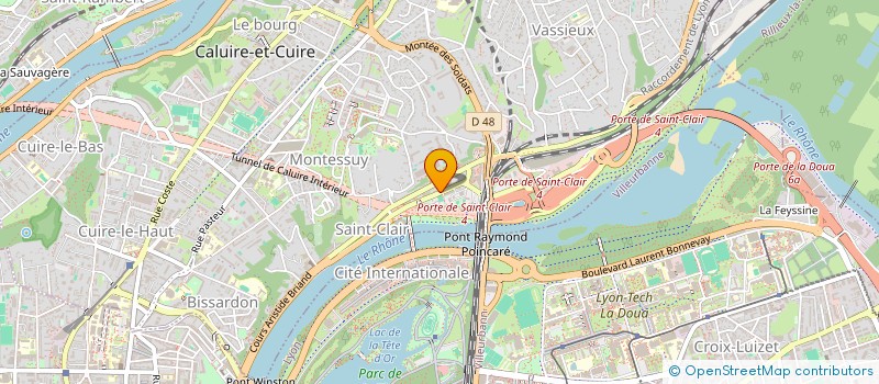 localisation de l'entreprise COPROPRIETE 39 CH WETT FAYS à CALUIRE-ET-CUIRE