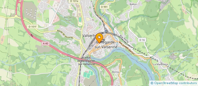 localisation de l'entreprise COPROPRIETE 39 RUE LAFAYETTE à VALSERHONE