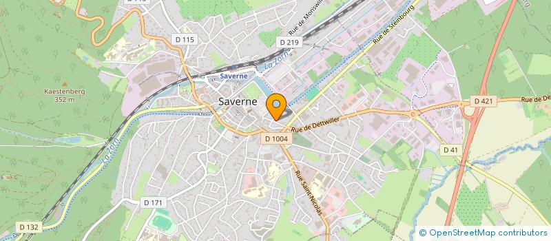 localisation de l'entreprise COPROPRIETE 39 RUE NEUVE  SAVERNE